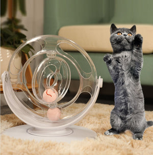 Engage Your Feline Friend with the Cat Turntable Educational Toys!