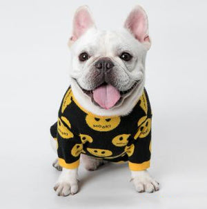 Dress Your Pet in Style with Our Cozy MK9 Smile Sweater!