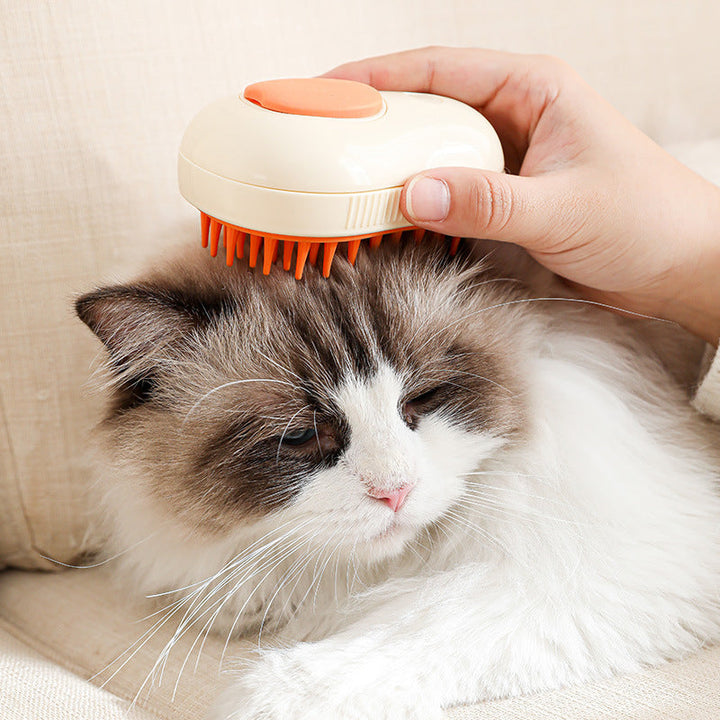 Transform Your Pet Grooming Experience with the Steamy Cat Brush