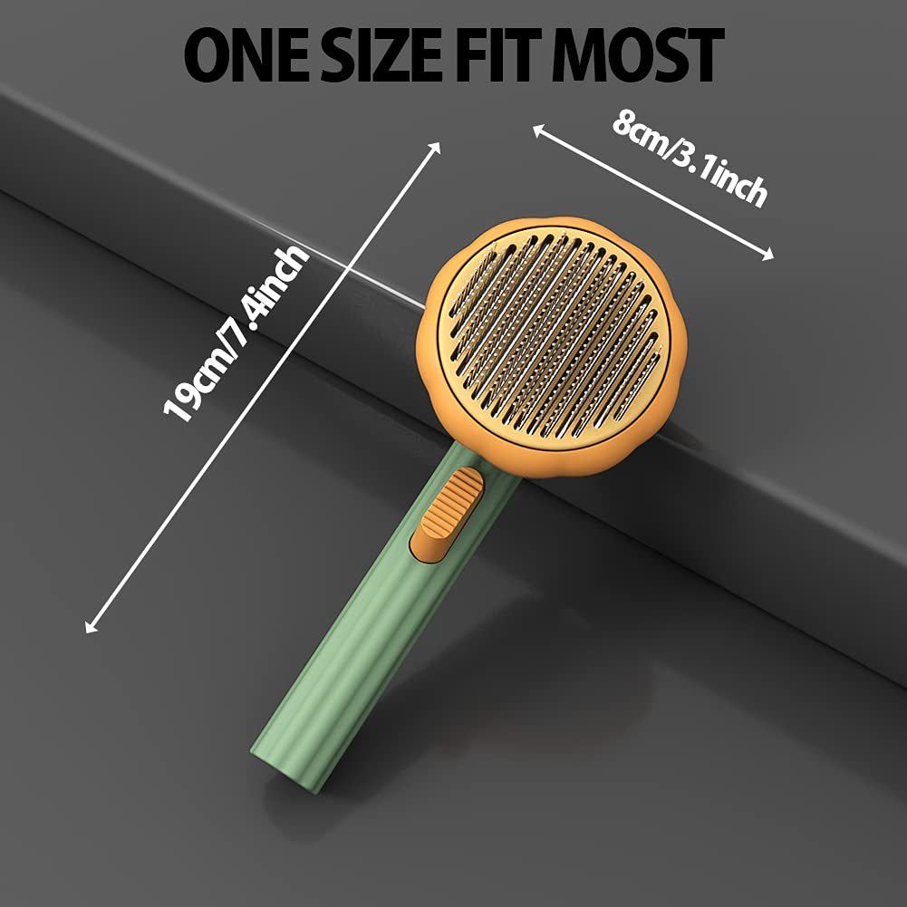 Pet Pumpkin Brush Slicker Brush