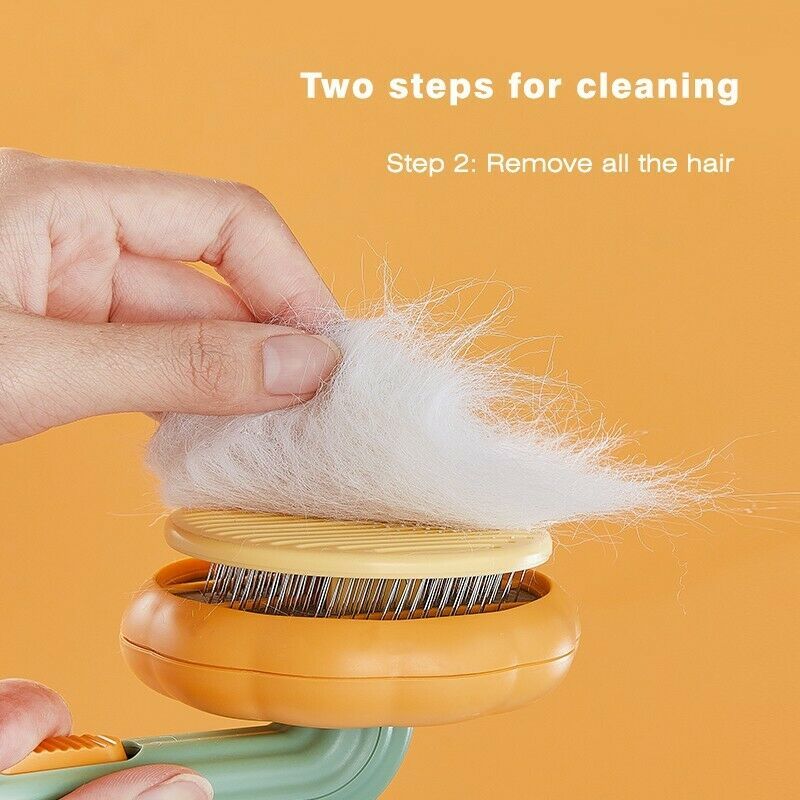 Pet Pumpkin Brush Slicker Brush