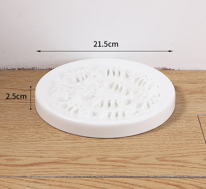 Ceramic Pet Feeder Slow Feed