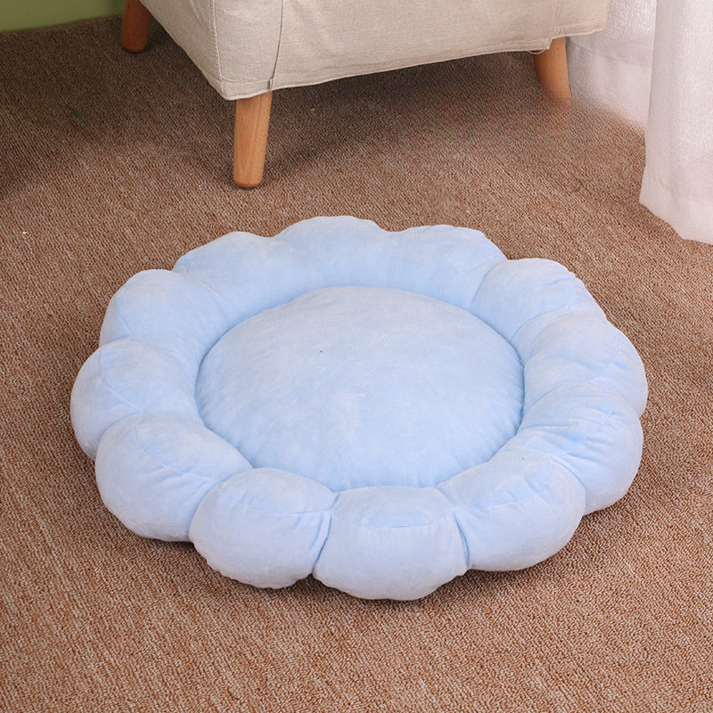 Double Sided Short Plush Soft Cat Beds