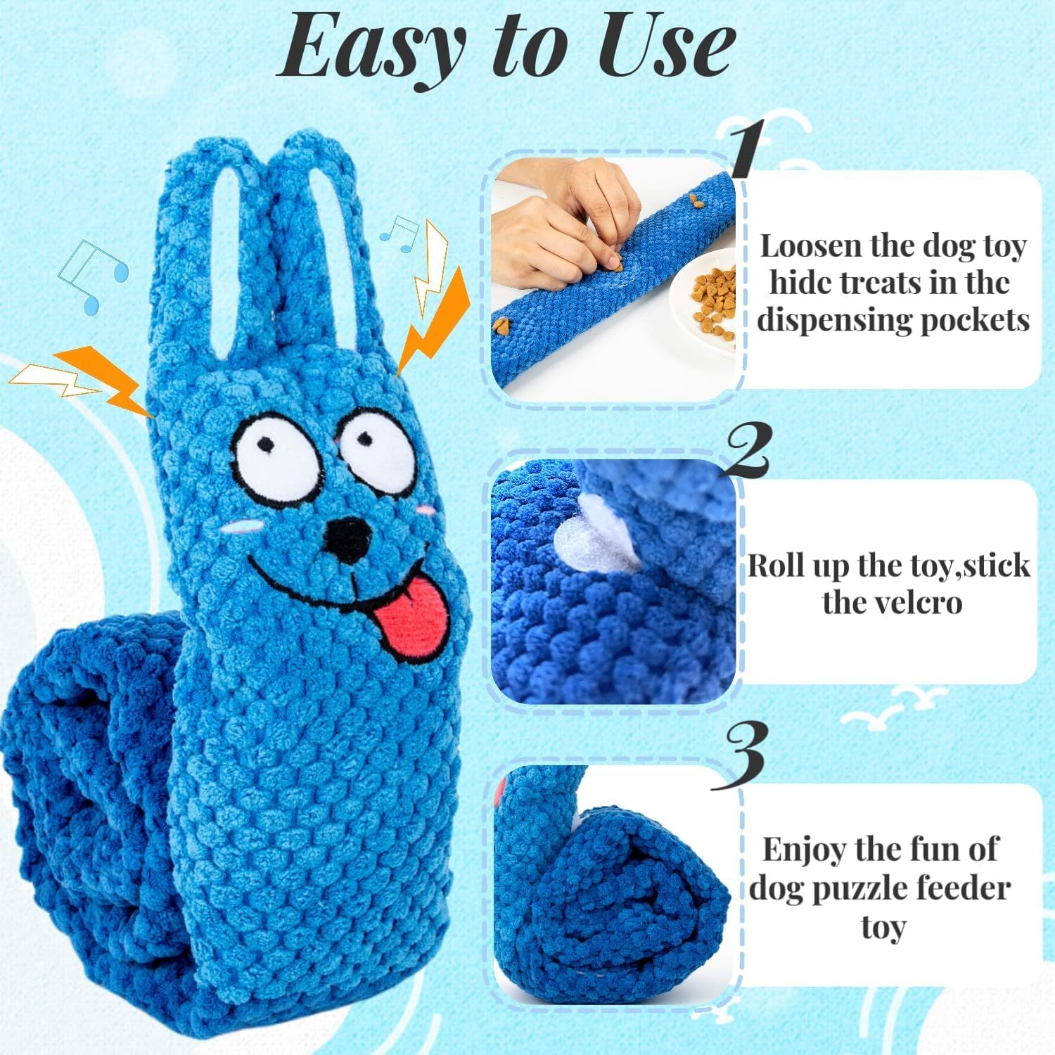 Squeaky Dog Puzzle Toy