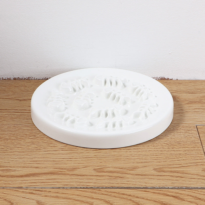 Ceramic Pet Feeder Slow Feed