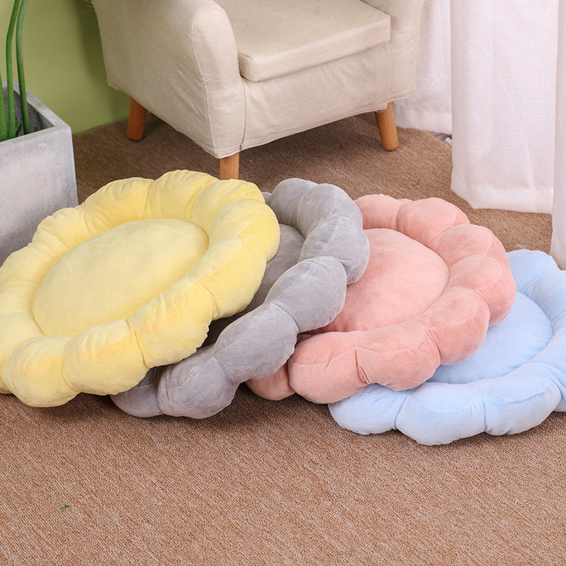 Double Sided Short Plush Soft Cat Beds