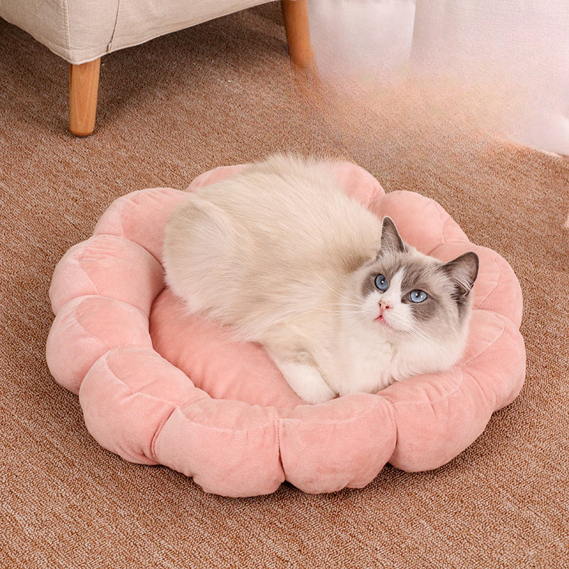 Double Sided Short Plush Soft Cat Beds