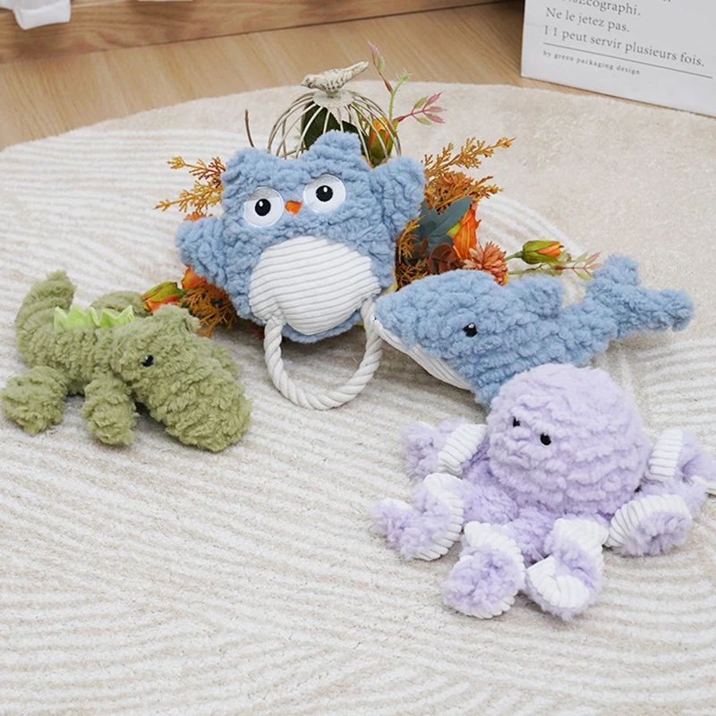 Animals Shape Squeaky Toys