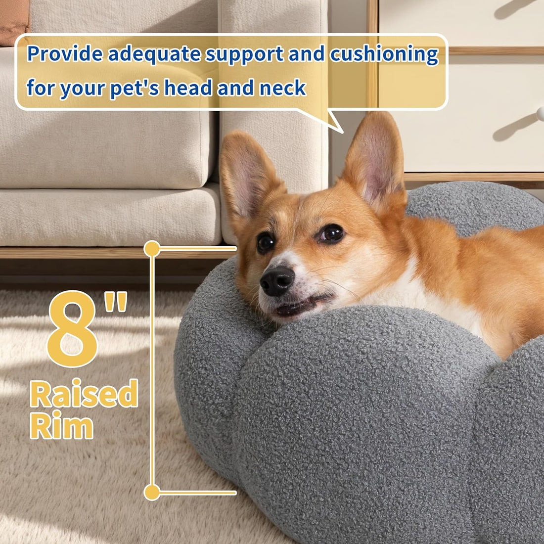 Machine Washable Pet Bed