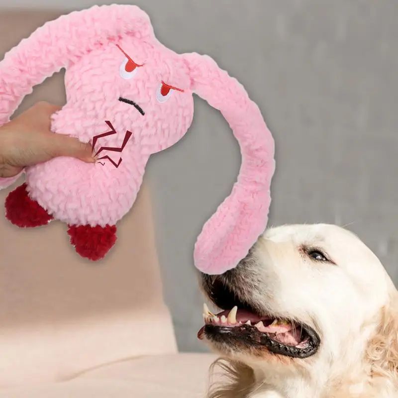 Squeaky Pet Plush Chew Toy