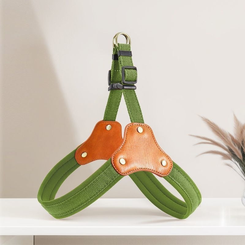 Dog Breast Collar Hand Holding Rope